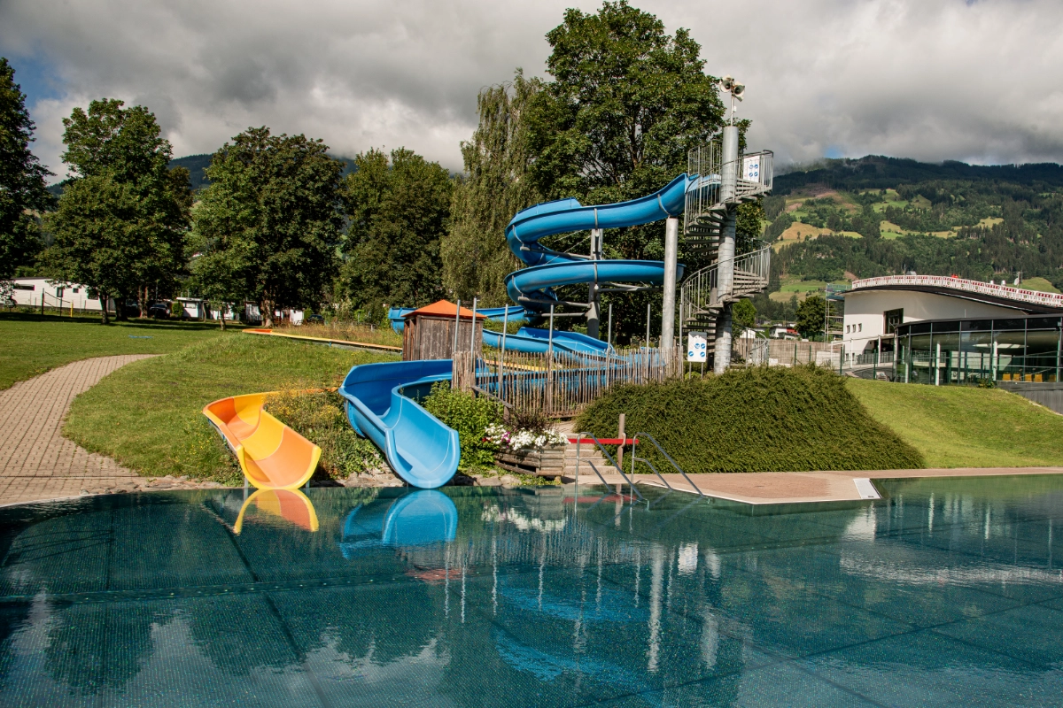 Wasserrutschen Freibad Fügen